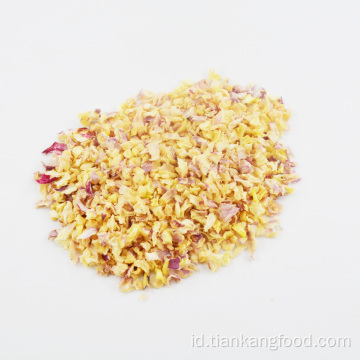 Dehidrasi Red Onion Flakes 5x5mm Granules